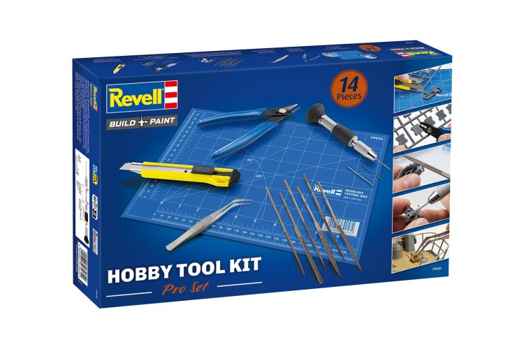 Revell 39640 Hobby Tool Kit Pro - Professioneel Gereedschap voor Modelbouw en Hobby - 6-delig - Rev39640 15 - REV39640