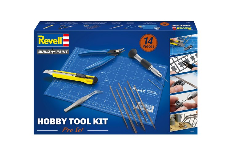 Revell 39640 Hobby Tool Kit Pro - Professioneel Gereedschap voor Modelbouw en Hobby - 6-delig - Rev39640 16 - REV39640