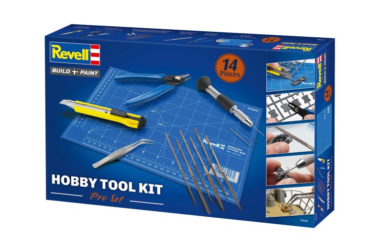 Revell 39640 Hobby Tool Kit Pro - Professioneel Gereedschap voor Modelbouw en Hobby - 6-delig - Rev39640 17 - REV39640