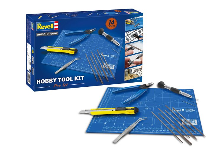 Revell 39640 Hobby Tool Kit Pro - Professioneel Gereedschap voor Modelbouw en Hobby - 6-delig - Rev39640 1a - REV39640