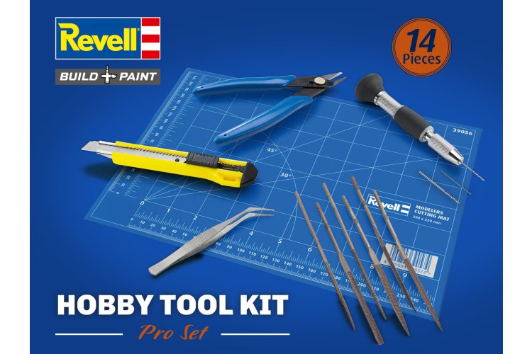 Revell 39640 Hobby Tool Kit Pro - Professioneel Gereedschap voor Modelbouw en Hobby - 6-delig - Rev39640 6 - REV39640