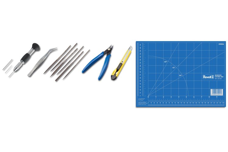 Revell 39640 Hobby Tool Kit Pro - Professioneel Gereedschap voor Modelbouw en Hobby - 6-delig - Rev39640 7 - REV39640