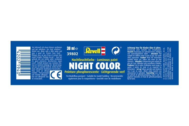 Revell 39802 Night Color - Glow in the Dark - 30ml - Rev39802 xs 2 - REV39802-XS