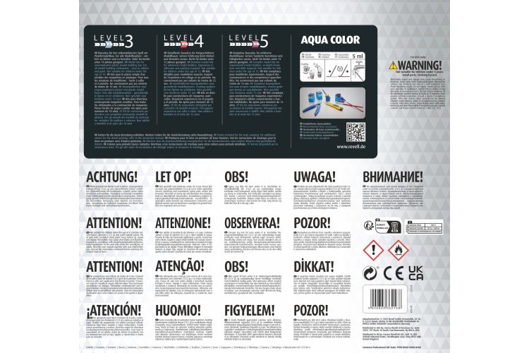 1:87 Revell 62168 Express locomotive  S3/6 BR18(5) with Tender 2-2-T - Model Set - Rev62168 13 - REV62168