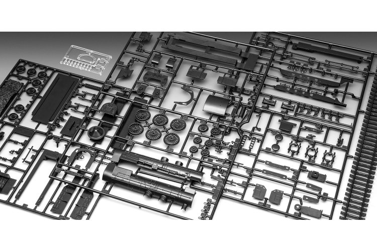 1:87 Revell 62168 Express locomotive  S3/6 BR18(5) with Tender 2-2-T - Model Set - Rev62168 7 - REV62168