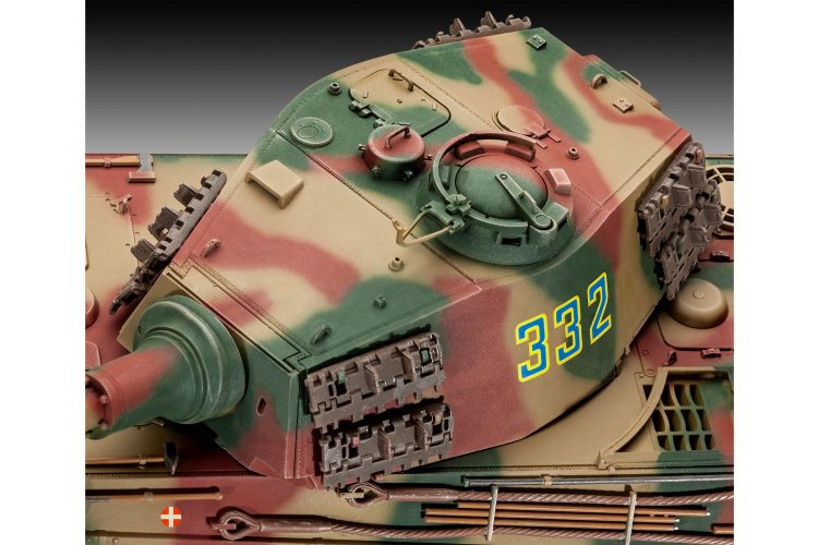 1:35 Revell 63249 Henschel Turret Tiger II Ausf.B - Panzerkampfwagen VI - Model Set - Rev63249 11 - REV63249