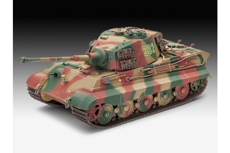 1:35 Revell 63249 Henschel Turret Tiger II Ausf.B - Panzerkampfwagen VI - Model Set - Rev63249 14 - REV63249
