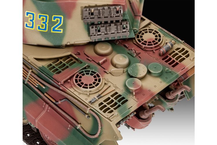 1:35 Revell 63249 Henschel Turret Tiger II Ausf.B - Panzerkampfwagen VI - Model Set - Rev63249 8 - REV63249
