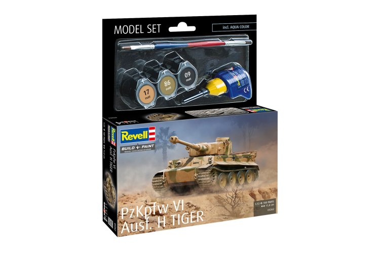 1:72 Revell 63262 Panzerkampfwagen VI Tiger I - PzKpfw VI Ausf. H Tiger - Model Set - Rev63262 10 - REV63262
