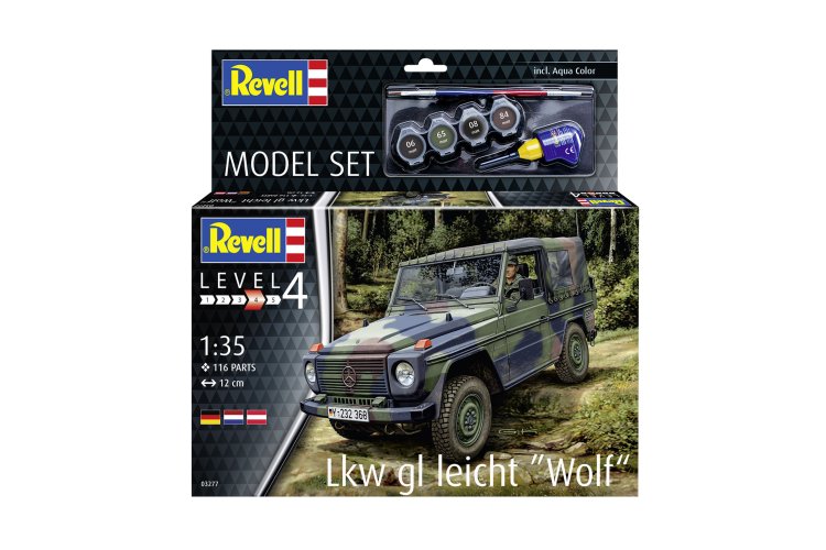 1:35 Revell 63277 Mercedes-Benz LKW gl leicht 'Wolf' - Military Car - Model Set - Rev63277 10 - REV63277