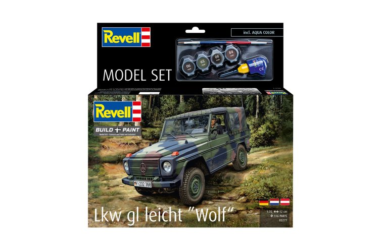 1:35 Revell 63277 Mercedes-Benz LKW gl leicht "Wolf" - Militaire Auto - Model Set - Rev63277 21 - REV63277