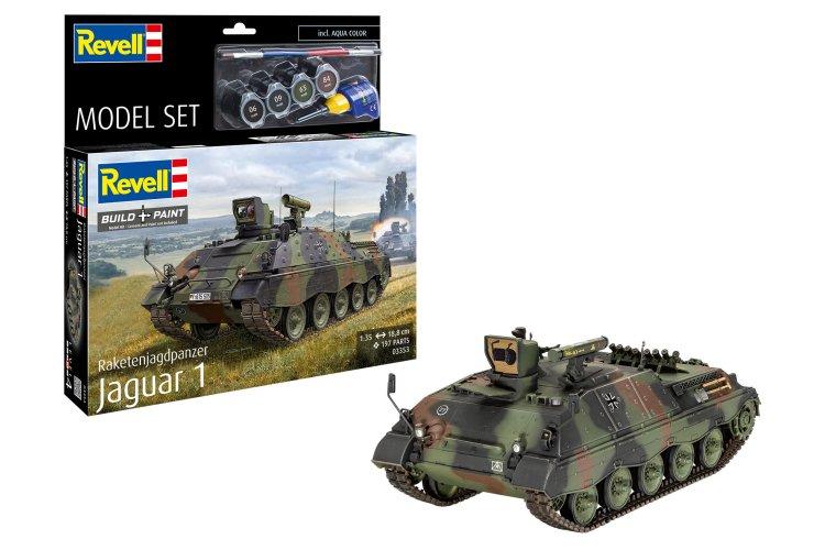 1:35 Revell 63353 Raketenjagdpanzer Jaguar 1 - Militair Voertuig - Model Set - Rev63353 1x - REV63353