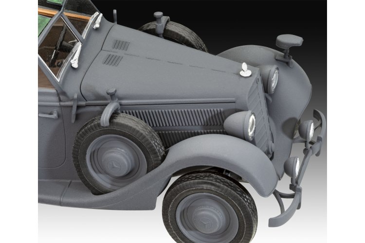 1:35 Revell 63354 Mercedes-Benz Typ 320 W142 Cabriolet - Car - Model Set - Rev63354 11 - REV63354