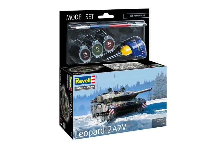 1:72 Revell 63355 Leopard 2A7V - Tank - Model Set - Rev63355 10 - REV63355