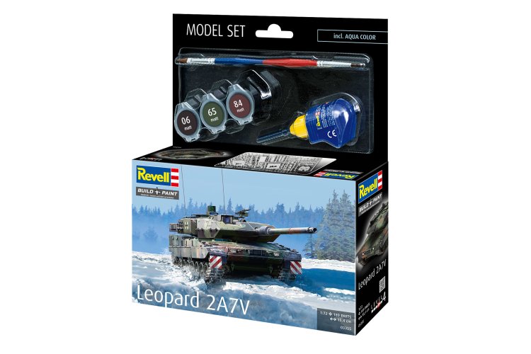 1:72 Revell 63355 Leopard 2A7V - Tank - Model Set - Rev63355 11 - REV63355