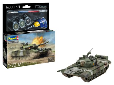 1:72 Revell 63357 T-72 M1 Tank - Model Set - Rev63357 1x - REV63357