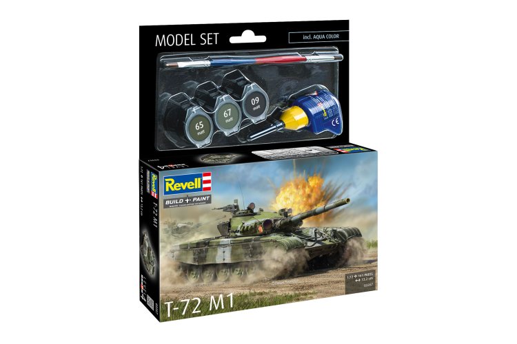 1:72 Revell 63357 T-72 M1 Tank - Model Set - Rev63357 20 - REV63357