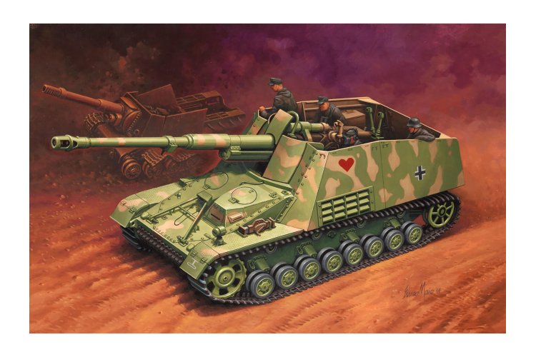 1:72 Revell 63358 Sd.Kfz. 164 Nashorn - Panzerj&auml;ger - Model Set - Rev63358 2 - REV63358