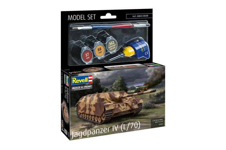 1:76 Revell 63359 Jagdpanzer IV (L/70) Tank - Model Set - Rev63359 10 - REV63359