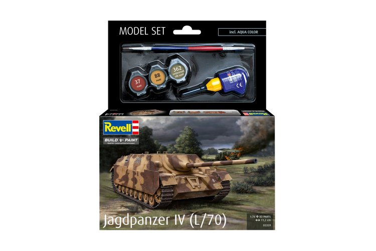 1:76 Revell 63359 Jagdpanzer IV (L/70) Tank - Model Set - Rev63359 11 - REV63359