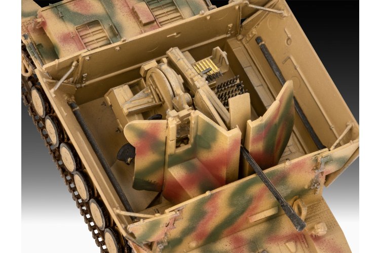 1:72 Revell 63363 Duitse Flakpanzer IV M&ouml;belwagen 3,7 cm Flak 43 WWII - Tank - Model Set - Rev63363 2 - REV63363