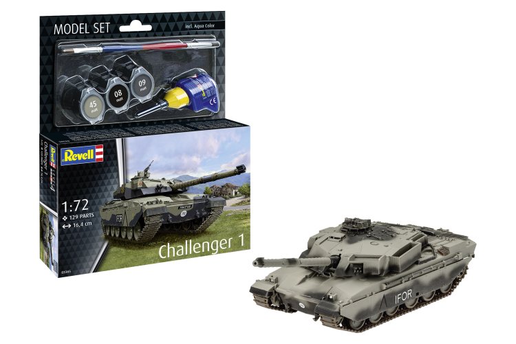1:72 Revell 63365 FV4030 Challenger 1 - Tank - Model Set - Rev63365 1 - REV63365