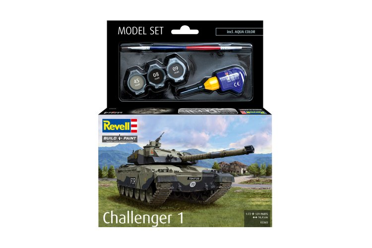 1:72 Revell 63365 FV4030 Challenger 1 - Tank - Model Set - Rev63365 11 - REV63365