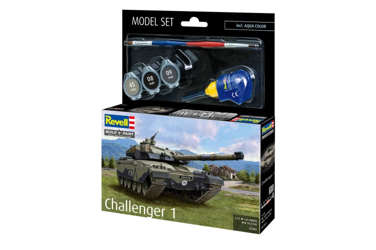 1:72 Revell 63365 FV4030 Challenger 1 - Tank - Model Set - Rev63365 12 - REV63365