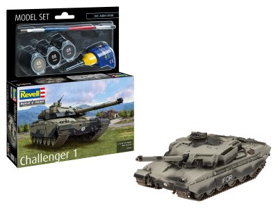 1:72 Revell 63365 FV4030 Challenger 1 - Tank - Model Set - Rev63365 1x - REV63365