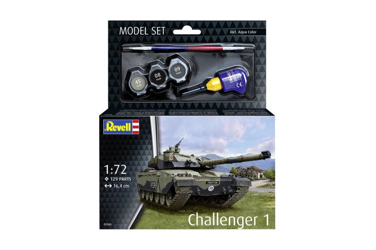 1:72 Revell 63365 FV4030 Challenger 1 - Tank - Model Set - Rev63365 30 - REV63365