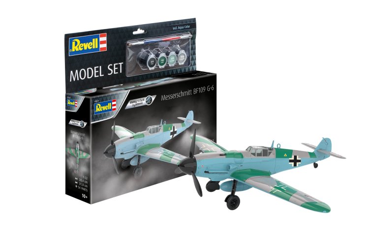 1:32 Revell 63653 Messerschmitt Bf109G-6 - Easy click system - Model Set - Rev63653 1 - REV63653