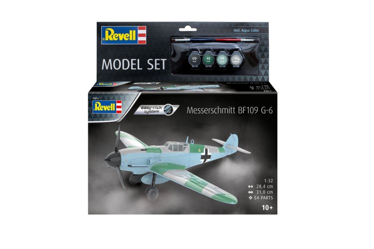 1:32 Revell 63653 Messerschmitt Bf109G-6 - Easy click system - Model Set - Rev63653 12 - REV63653