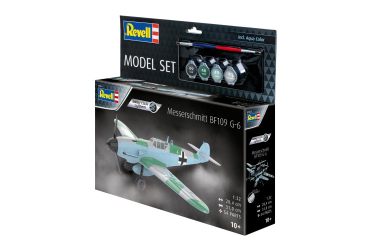 1:32 Revell 63653 Messerschmitt Bf109G-6 - Easy click system - Model Set - Rev63653 13 - REV63653
