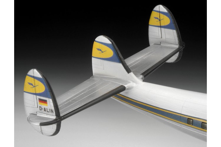 1:144 Revell 63745 Lockheed L.1049G Super Constellation - Lufthansa 100 - Duits Passagiersvliegtuig - Model Set - Rev63745 4 - REV63745