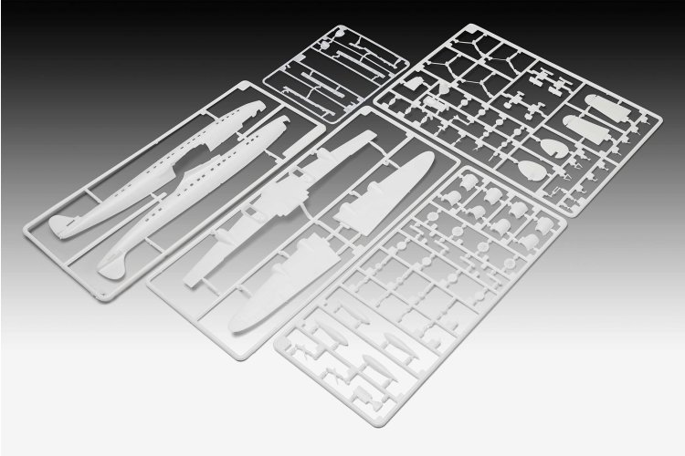 1:144 Revell 63745 Lockheed L.1049G Super Constellation - Lufthansa 100 - Duits Passagiersvliegtuig - Model Set - Rev63745 6 - REV63745