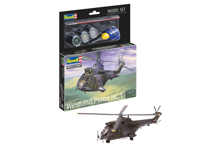 1:144 Revell 63746 Westland Puma HC.1 - British Helicopter - Model Set - Rev63746 1 - REV63746