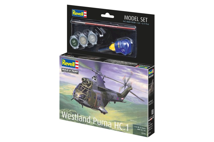 1:144 Revell 63746 Westland Puma HC.1 - British Helicopter - Model Set - Rev63746 12 - REV63746