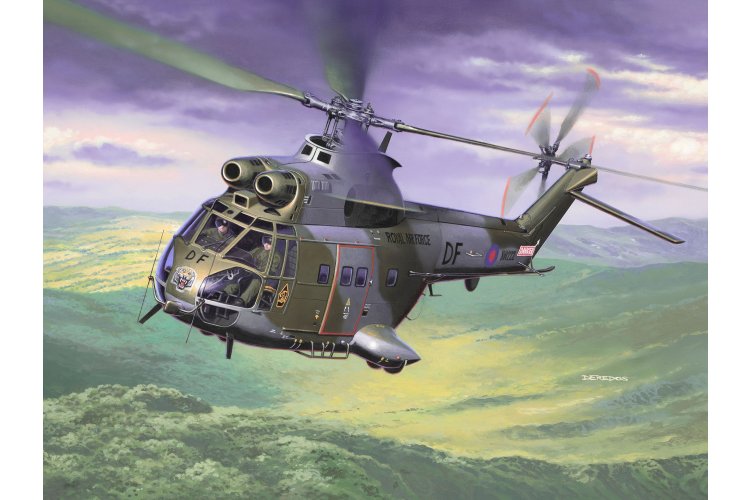 1:144 Revell 63746 Westland Puma HC.1 - British Helicopter - Model Set - Rev63746 2 - REV63746