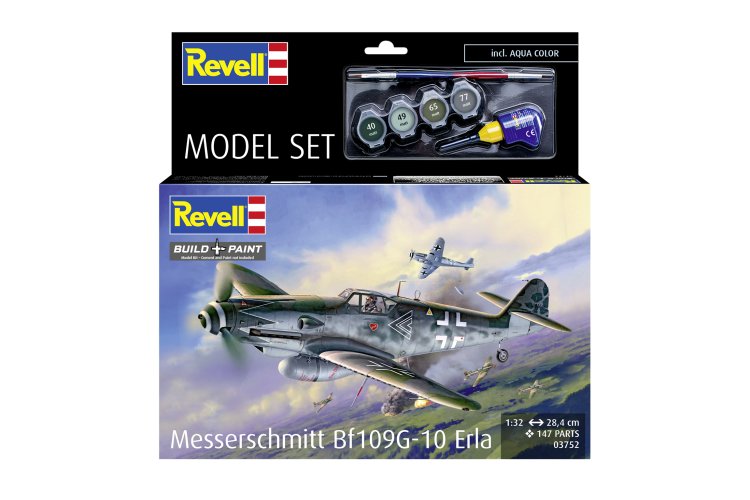 1:32 Revell 63752 Messerschmitt Bf 109G-10 Erla WWII - Duits Propellervliegtuig - Model Set - Rev63752 12 - REV63752
