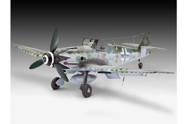 1:32 Revell 63752 Messerschmitt Bf 109G-10 Erla WWII - Duits Propellervliegtuig - Model Set - Rev63752 9 - REV63752