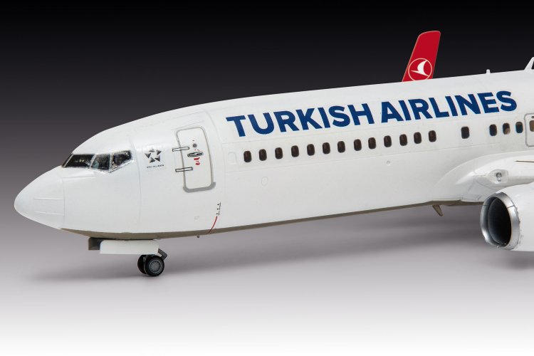 1:144 Revell 63772 Boeing 737-800 - Turkish Airlines - Passagiersvliegtuig - Model Set - Rev63772 2 - REV63772