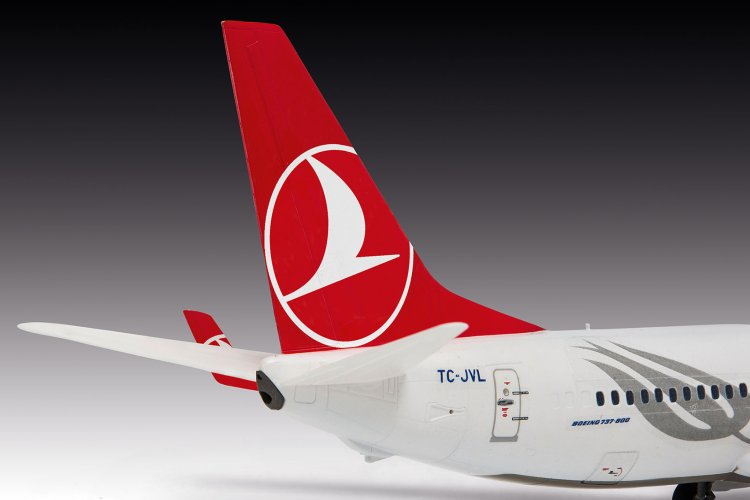 1:144 Revell 63772 Boeing 737-800 - Turkish Airlines - Passagiersvliegtuig - Model Set - Rev63772 3 - REV63772