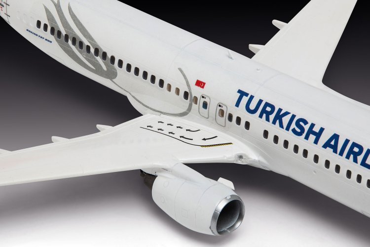 1:144 Revell 63772 Boeing 737-800 - Turkish Airlines - Passagiersvliegtuig - Model Set - Rev63772 4 - REV63772