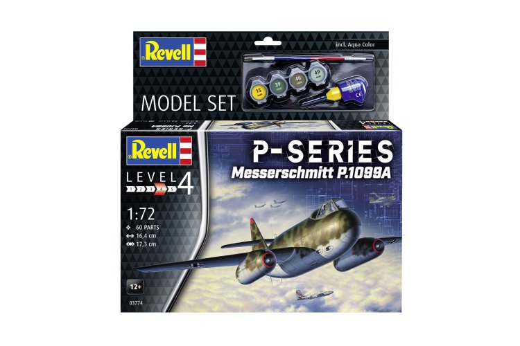 1:72 Revell 63774 Messerschmitt Me P.1099 &ndash; P-Series &ndash; Aircraft &ndash; Model Set - Rev63774 18 - REV63774