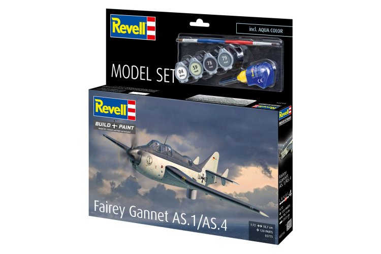 1:72 Revell 63775 Fairey Gannet AS.1/AS.4 - Propeller Vliegtuig - Model Set - Rev63775 23 - REV63775