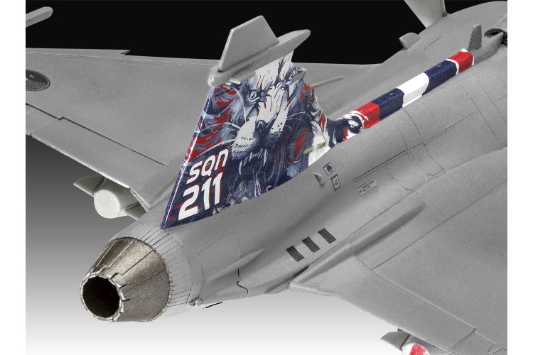 1:72 Revell 63776 Saab JAS-39C Gripen - Zweeds Gevechtsvliegtuig  - Straaljager - Model Set - Rev63776 8 - REV63776