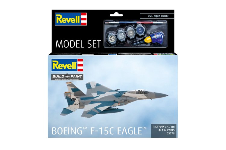 1:72 Revell 63778 Boeing F-15C Eagle - Amerikaans Militair Vliegtuig - Straaljager - Model Set - Rev63778 9 - REV63778
