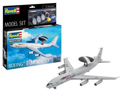 1:144 Revell 03794 Boeing E-3A Sentry / AWACS &ndash; American Jet Aircraft &ndash; Model Set - Rev63794 1 - REV63794