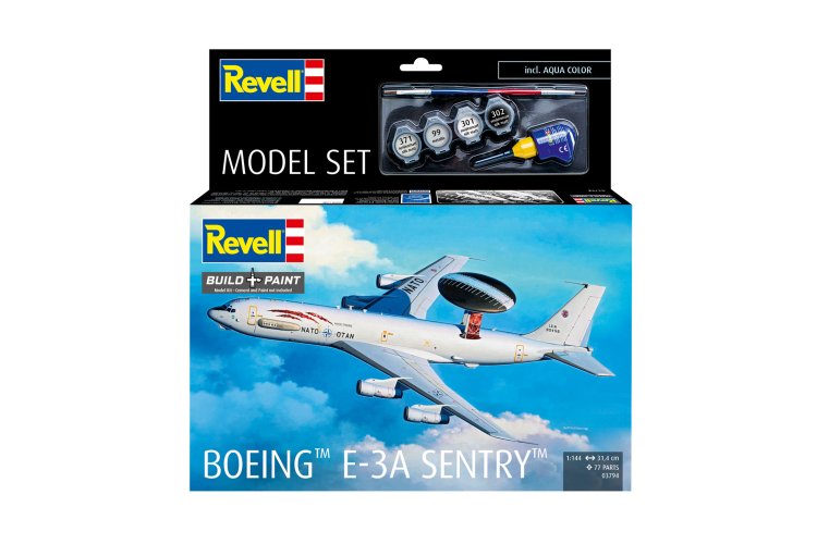 1:144 Revell 03794 Boeing E-3A Sentry / AWACS &ndash; American Jet Aircraft &ndash; Model Set - Rev63794 11 - REV63794