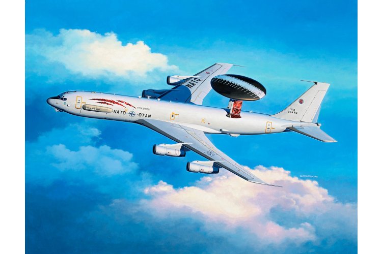 1:144 Revell 03794 Boeing E-3A Sentry / AWACS &ndash; American Jet Aircraft &ndash; Model Set - Rev63794 2 - REV63794